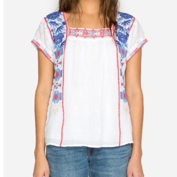 Johnny was ZELDA MEXICAN PEASANT TOP - Picture 9 of 9